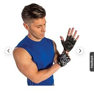 New Gofit Sport-Tac Pro X-Large Trainer Gloves, Multicolored